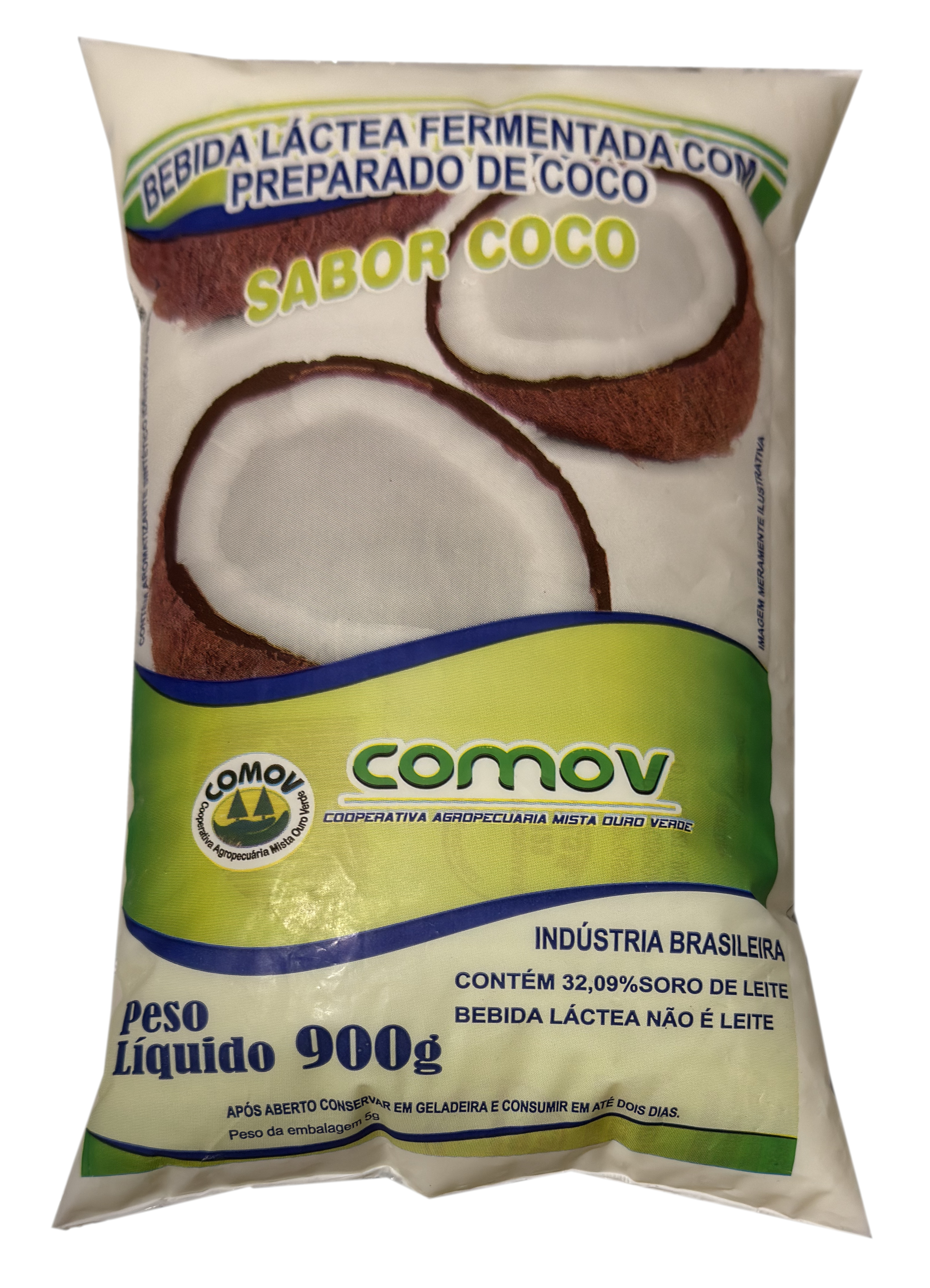 Bebida Láctea Coco COMOV 900g